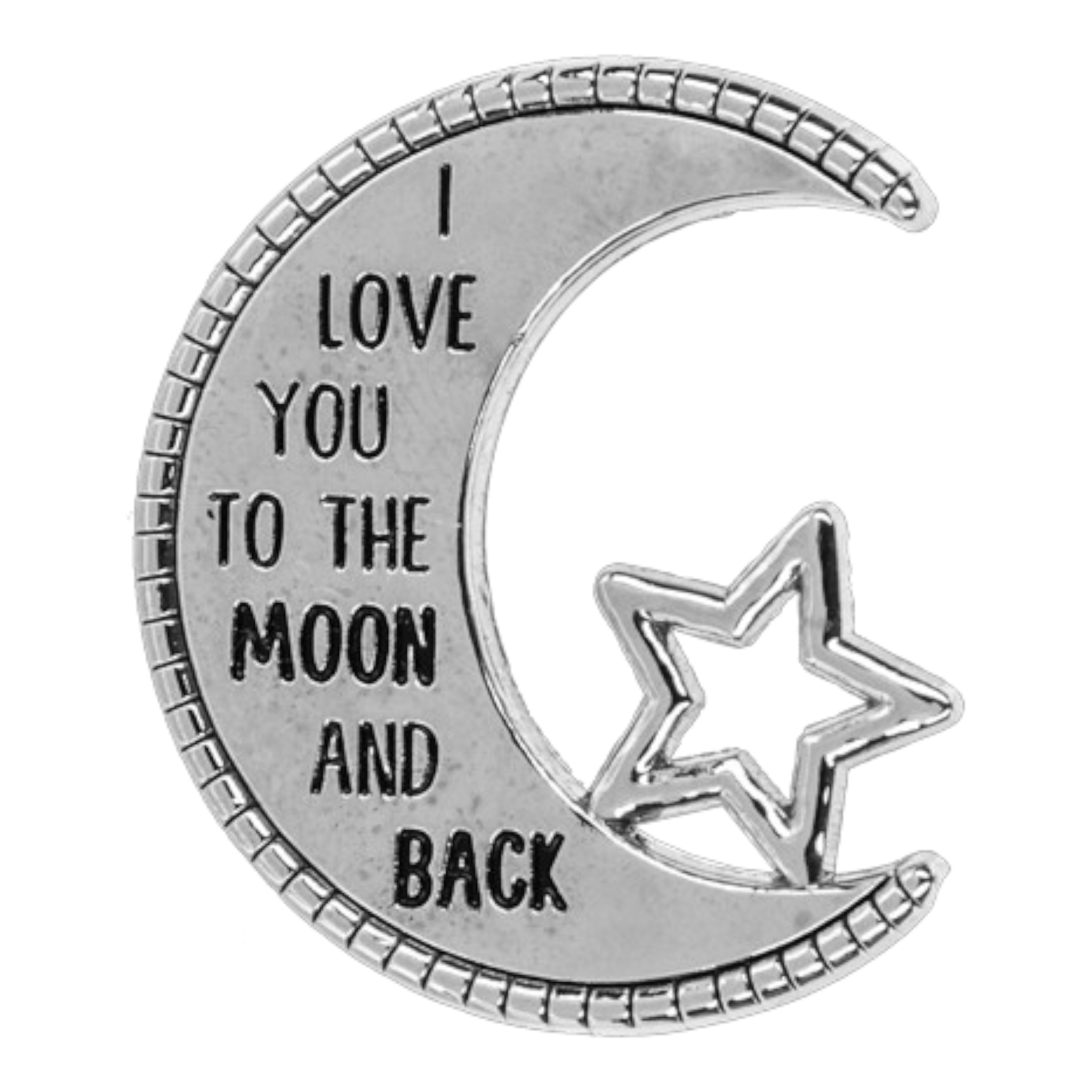 To The Moon & Back Charm