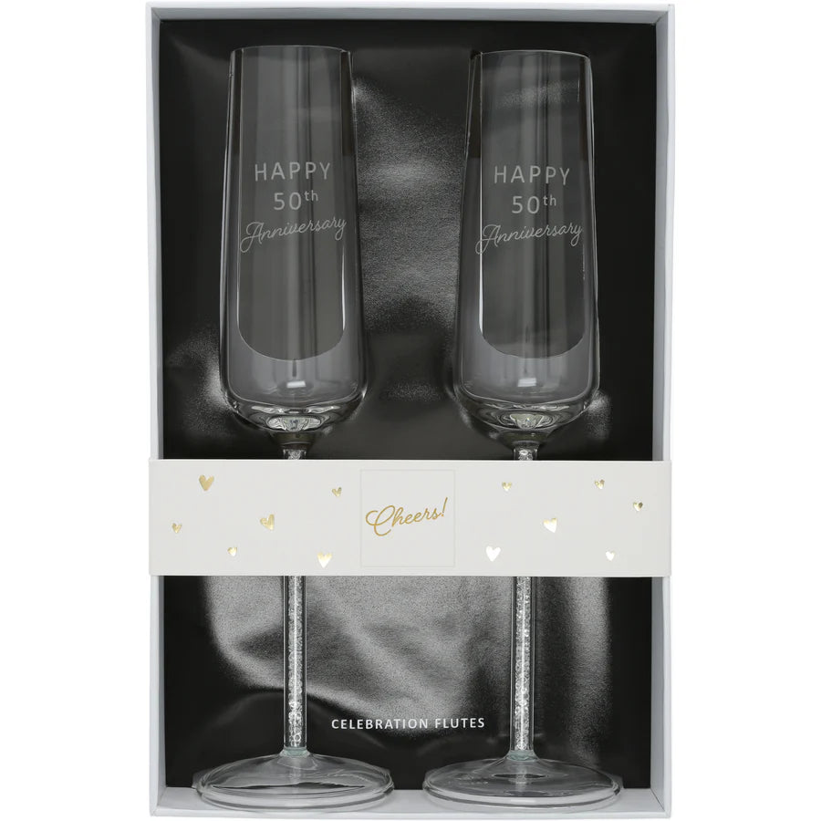 50th Anniversary - Gift Boxed 7oz Glasses