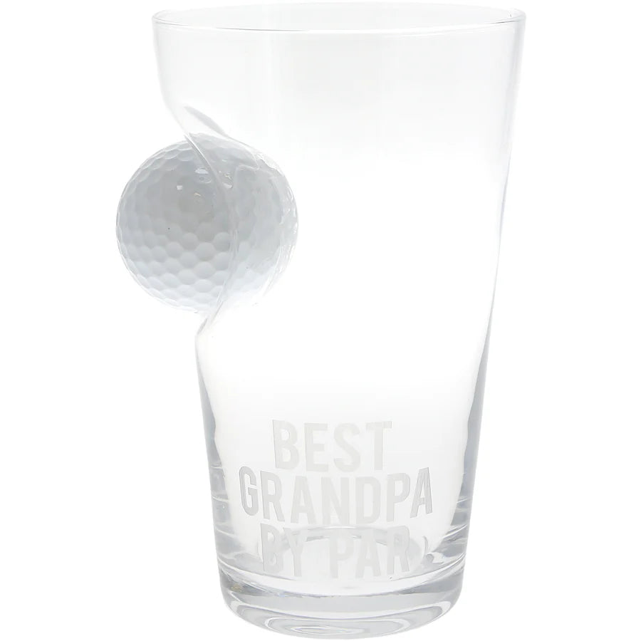 Grandpa Par - 15oz Golf Ball Glass