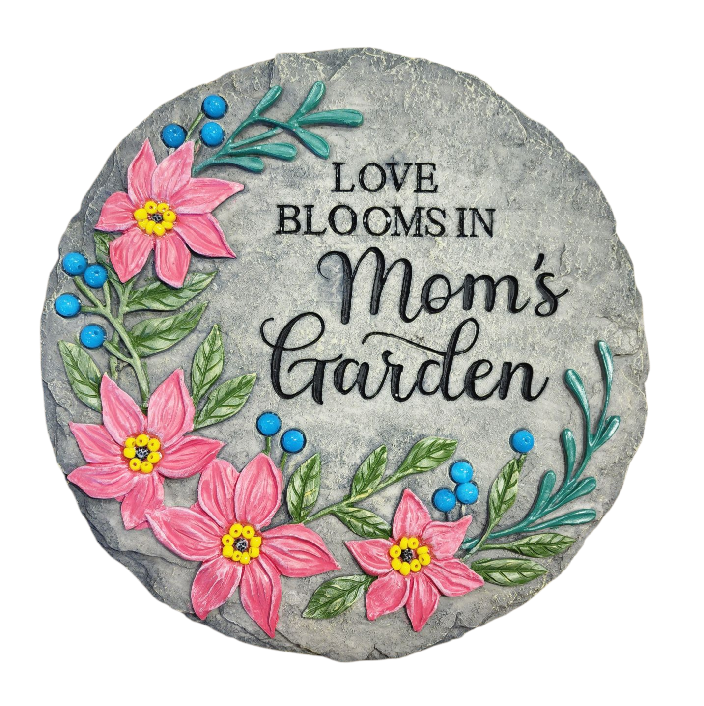 Love Blooms In Mom's Garden - Stepping Stone