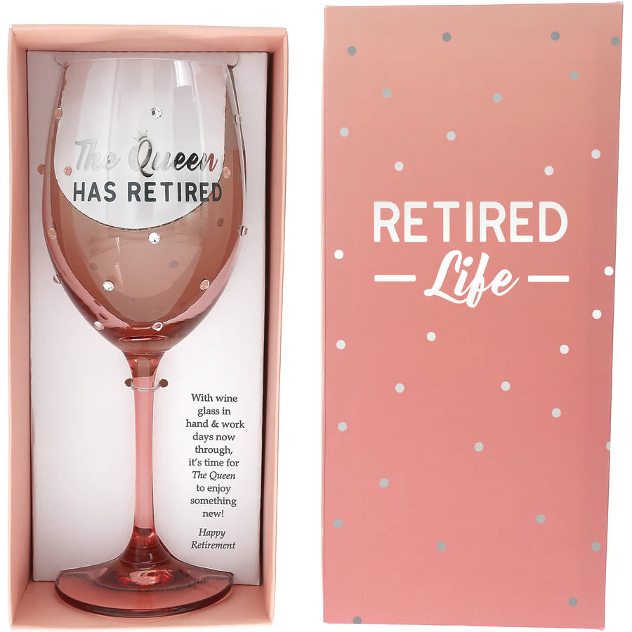 The Queen - Gift Boxed 17 oz Wine Glass