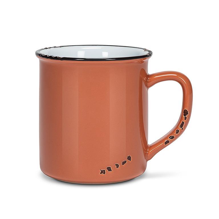 Terracotta Enamel Look Mug