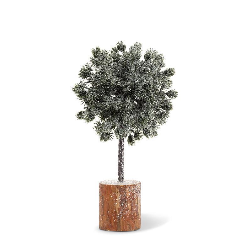 Glitter Pine Topiary