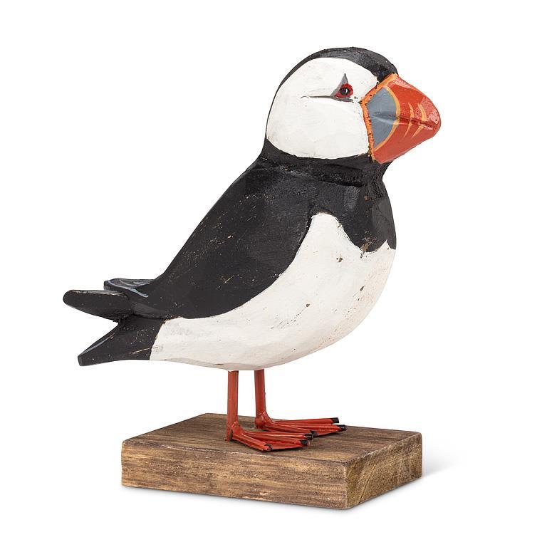 Carved Puffin - Medium