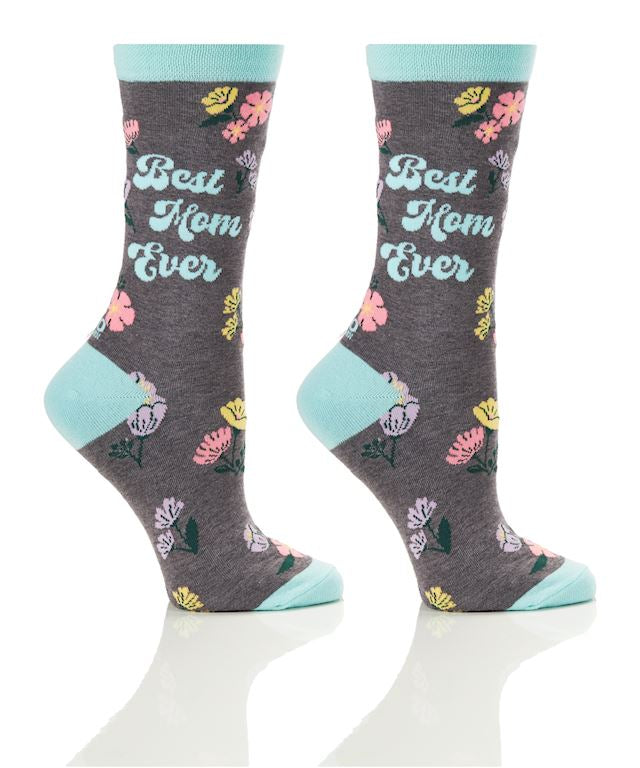 Women's Crew Sock, Best Mom Ever