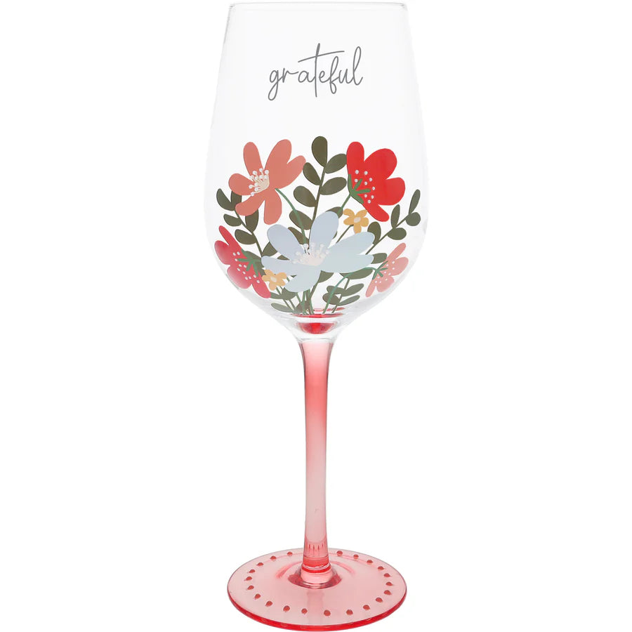 Grateful 16oz Wine Glass