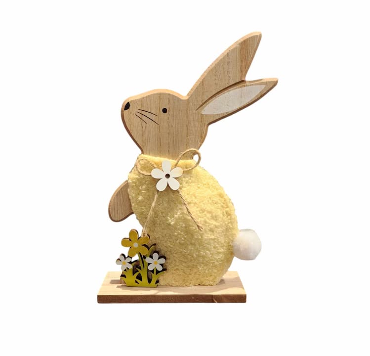 9.5' Wooden Bunny