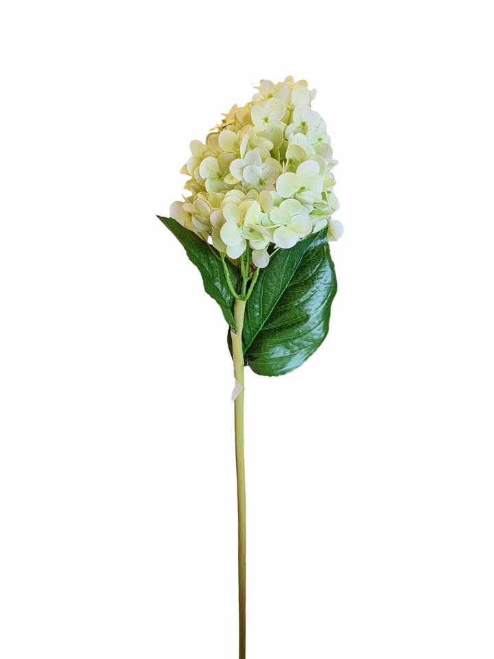 29" Real Touch Hydrangea Stem - Light Green