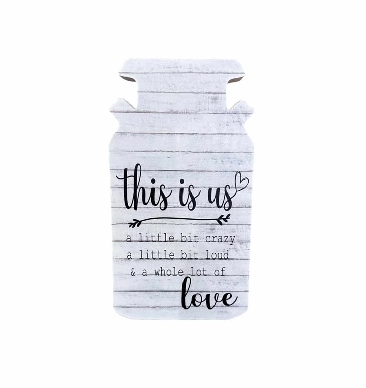 Milk Can Silhouette Sign | This Is Us