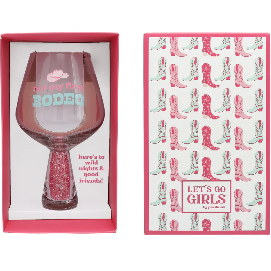 Rodeo - Gift Boxed 18 oz Wine Glass