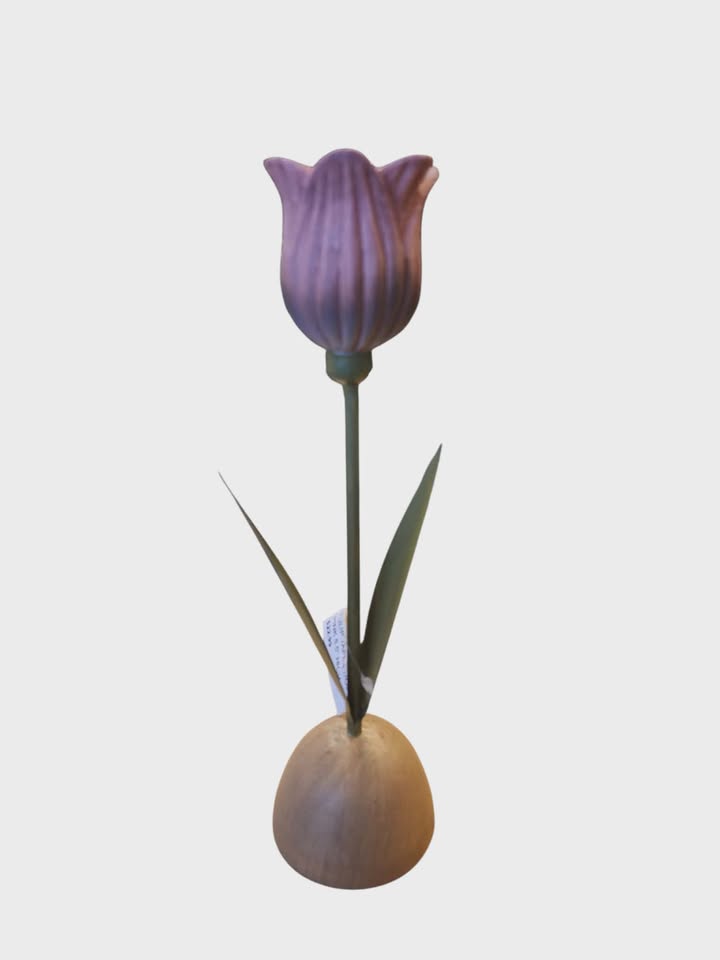 Tulip Taper Holder - Pink