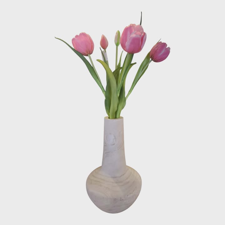 16.5" Fresh Touch Double Late Tulip Bundle