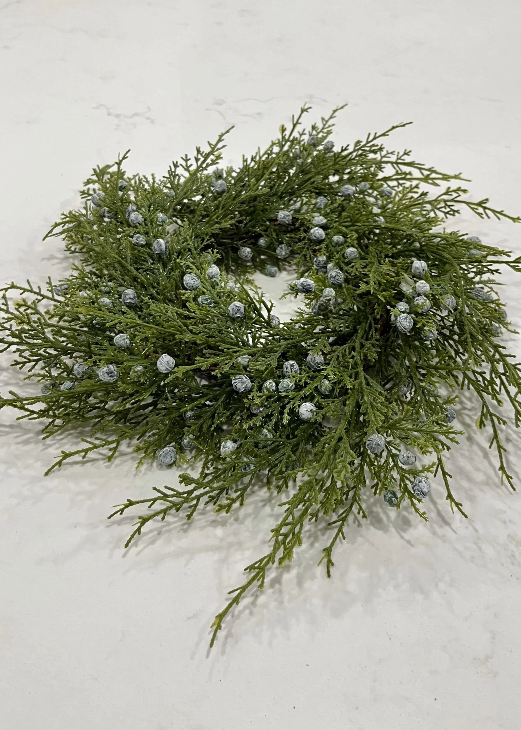 3" Juniper Candle Ring