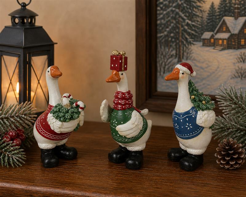 Goose Figurine