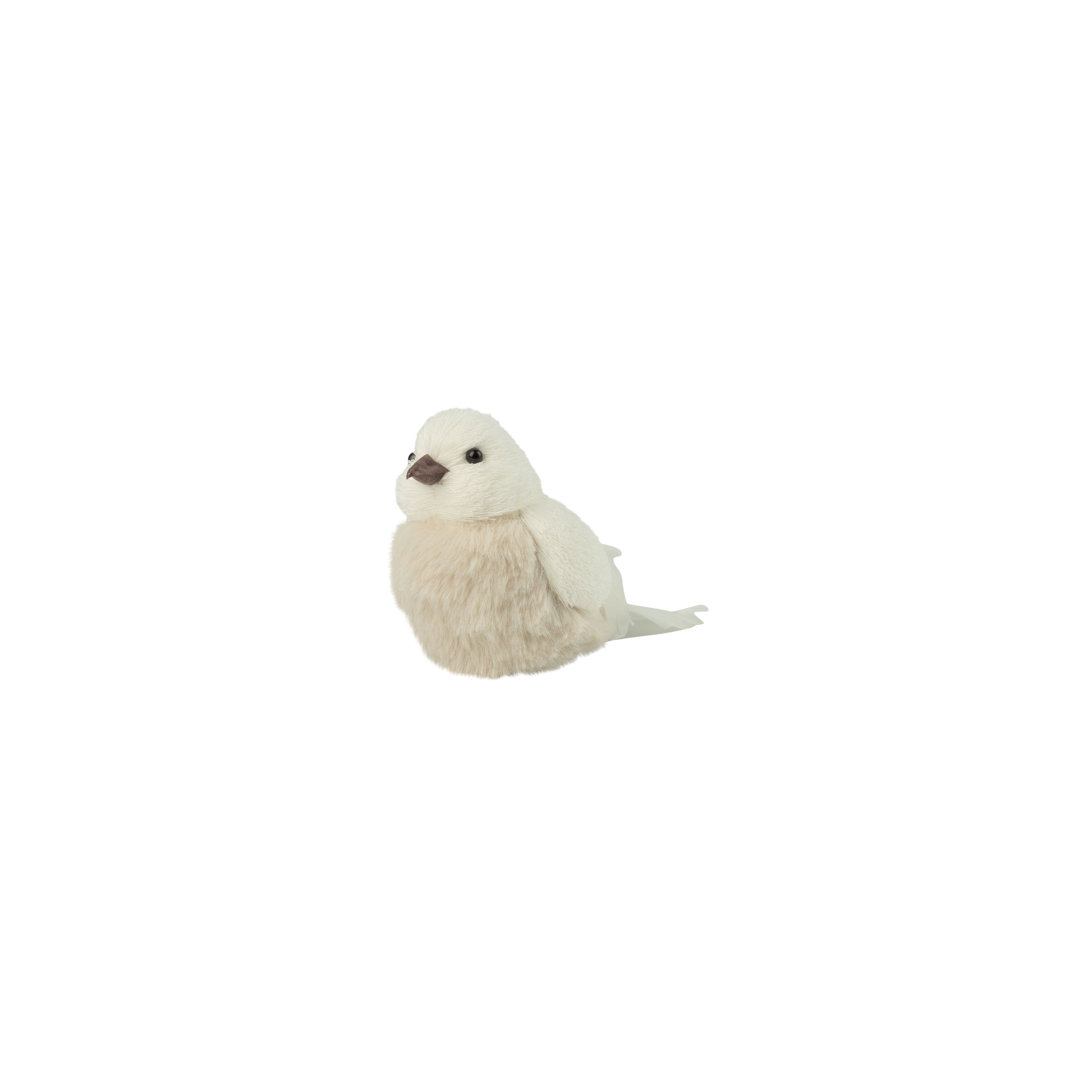 White And Beige Bird 5.5"