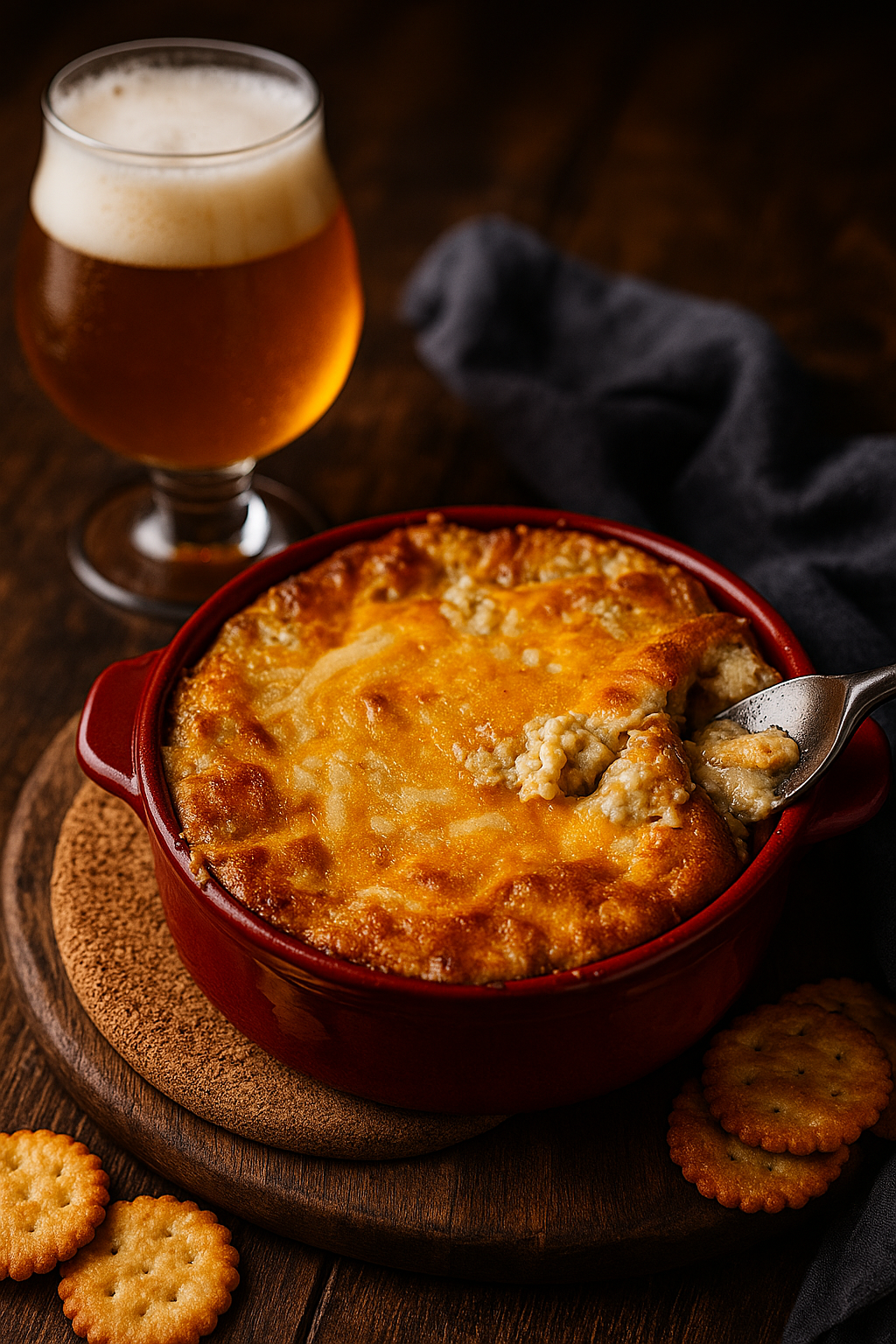 Beer & Cheese- Baked Dip