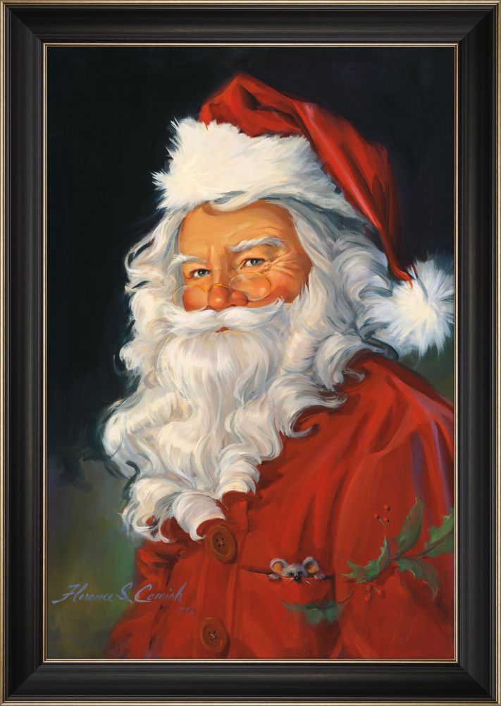 Santa And Friend