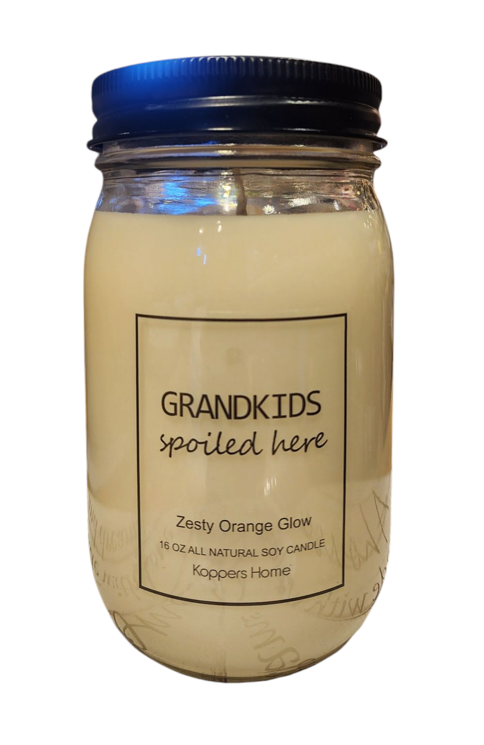 Grandkids Spoiled Here Soy Candle - 16oz