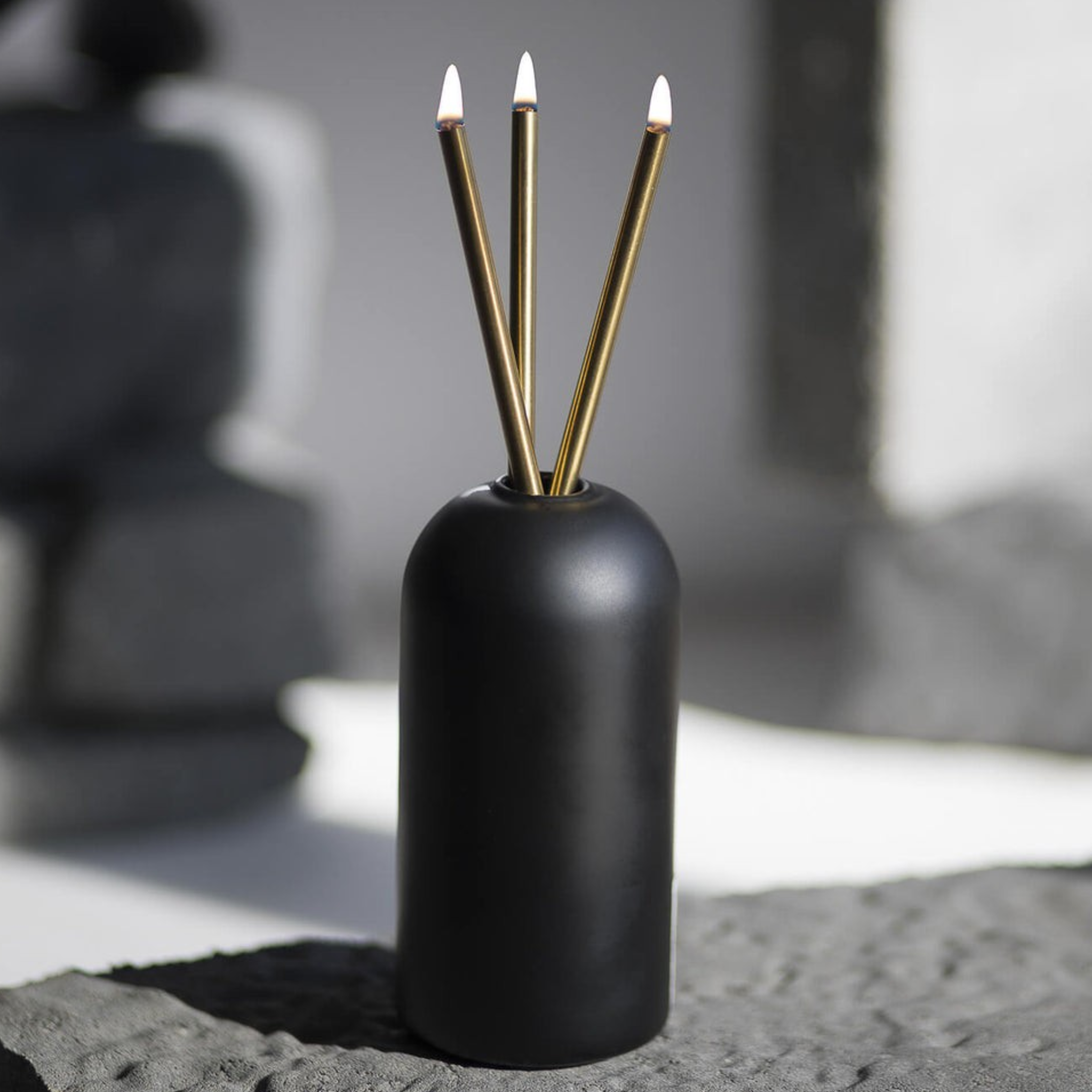 Wylie Black Vase