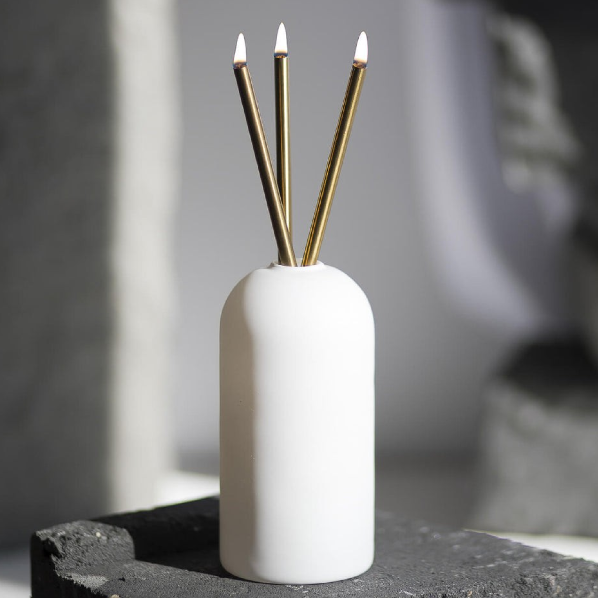 Wylie White Vase