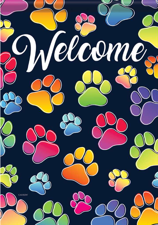 Welcome Paw Prints