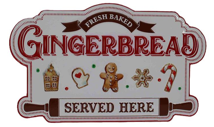 Gingerbread Sign