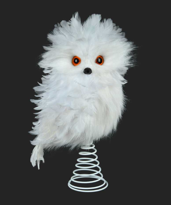 Snowy Treetop Owl