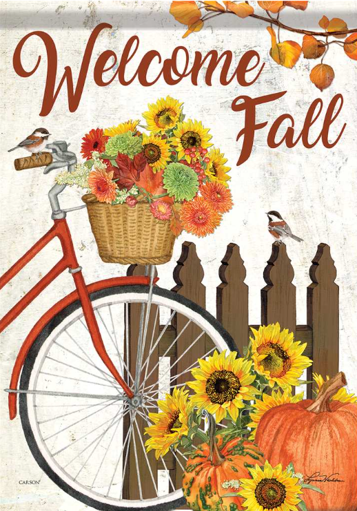 Welcome Fall Garden Flag