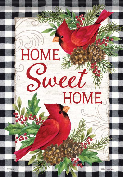 Home Sweet Home Large Flag