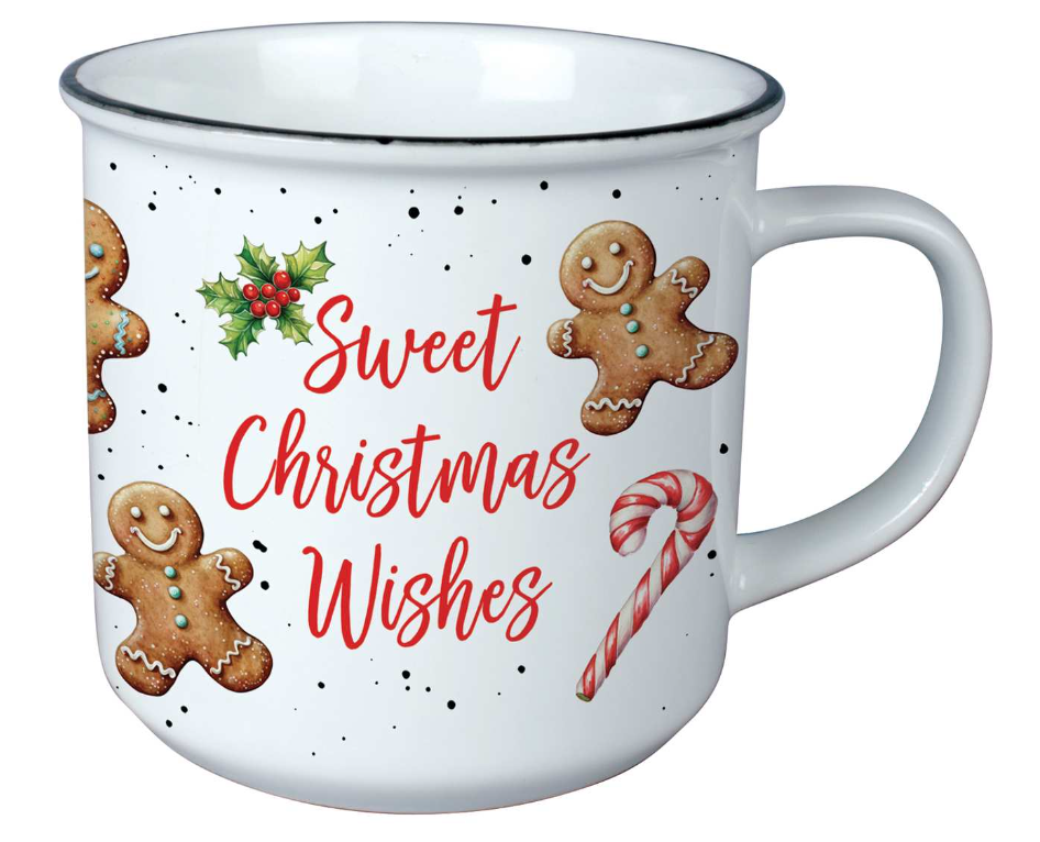 Vintage Gingerbread Mug