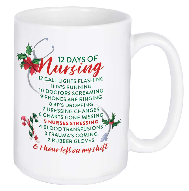 12 Days Of Nursing Mug