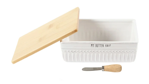 My Butter Half Butter Dish