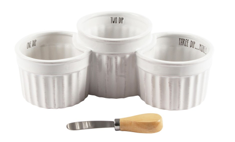 One Dip Two Dip Three Dip Bowl