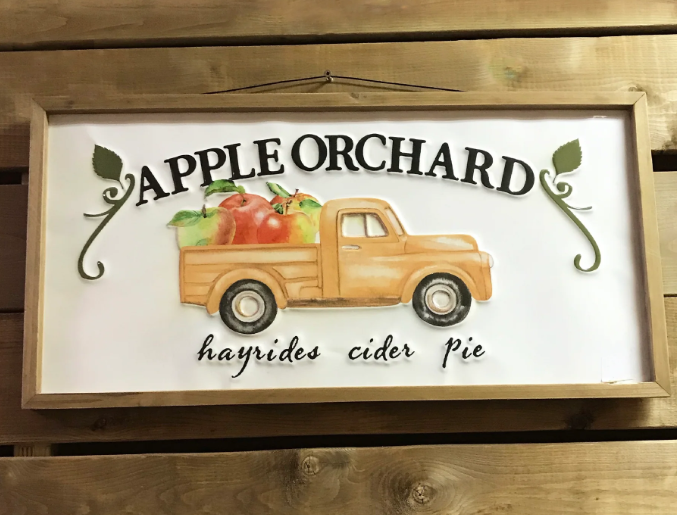 Apple Orchard Sign