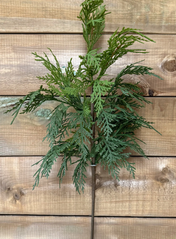 23" Real Touch North White Cedar Spray