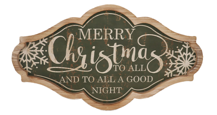Merry Christmas Vintage Sign