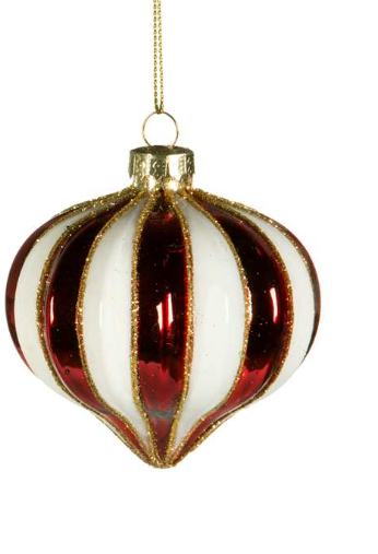Red And White Ornament
