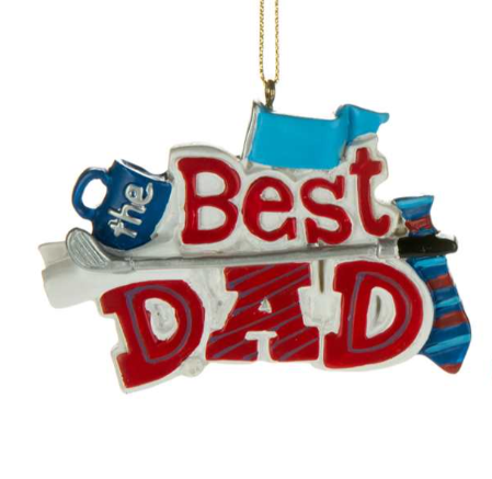 Best Mom/Dad Ornament