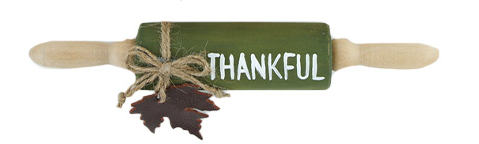 Fall Rolling Pin Decor