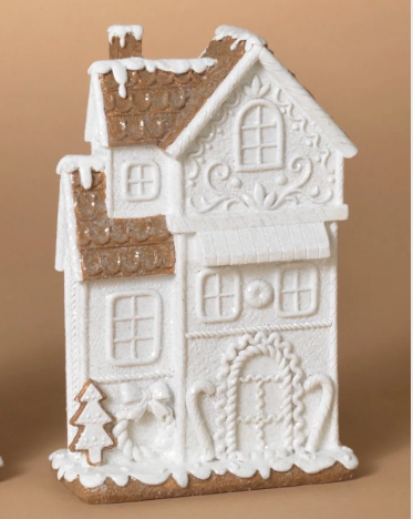 8.5" Resin Gingerbread House