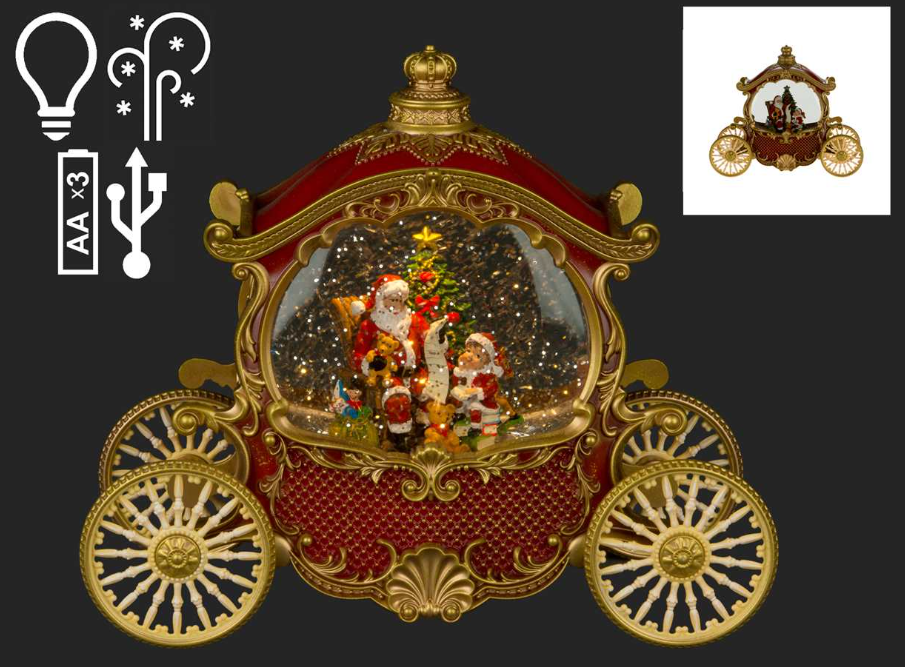 11X9" LED Carriage Globe