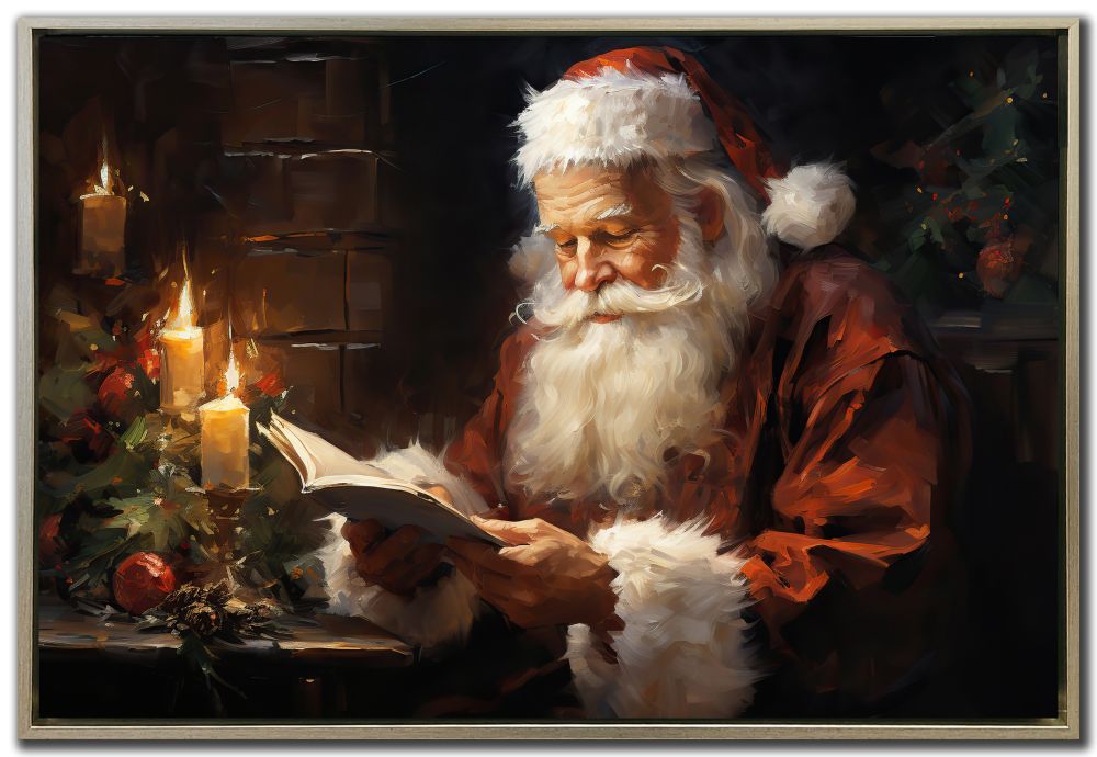 Santa Reading I