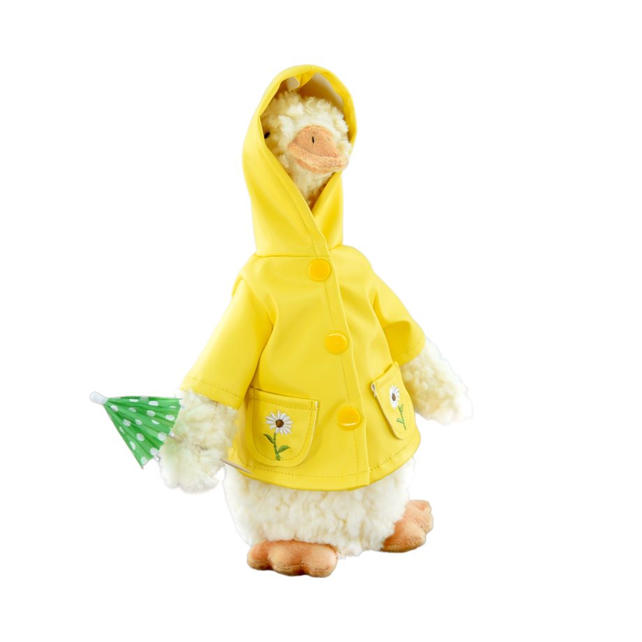 Duck with Raincoat Plush 12"