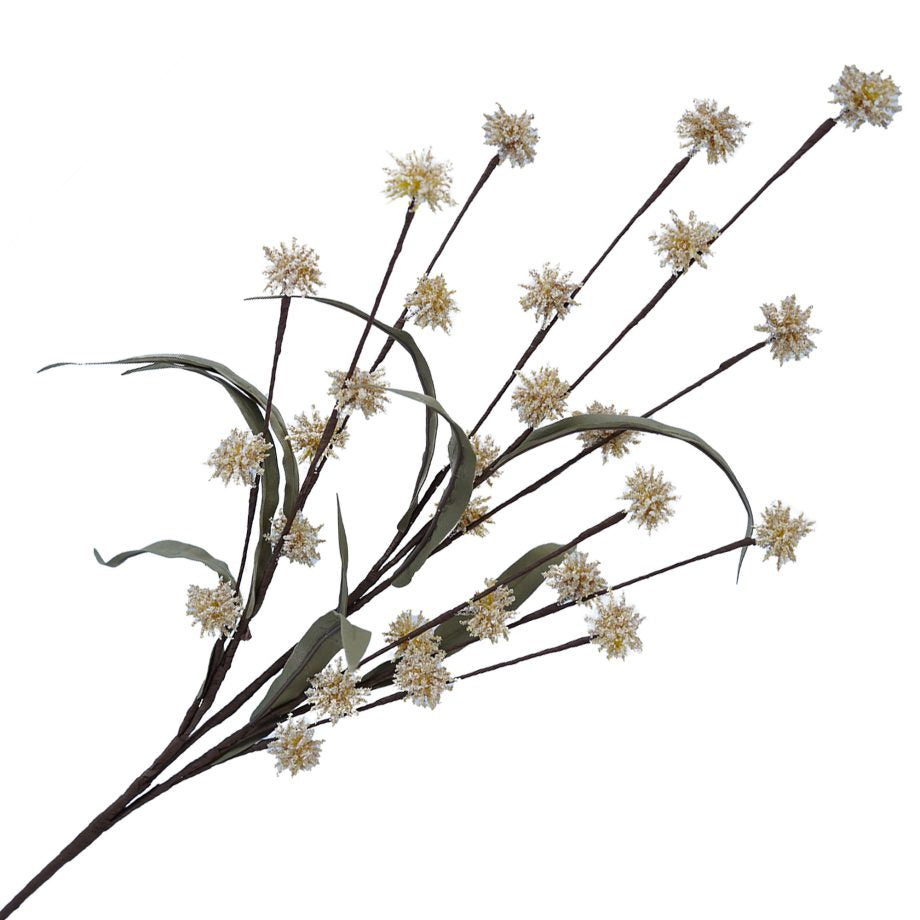 Beige Sanicula Floral 29.5"