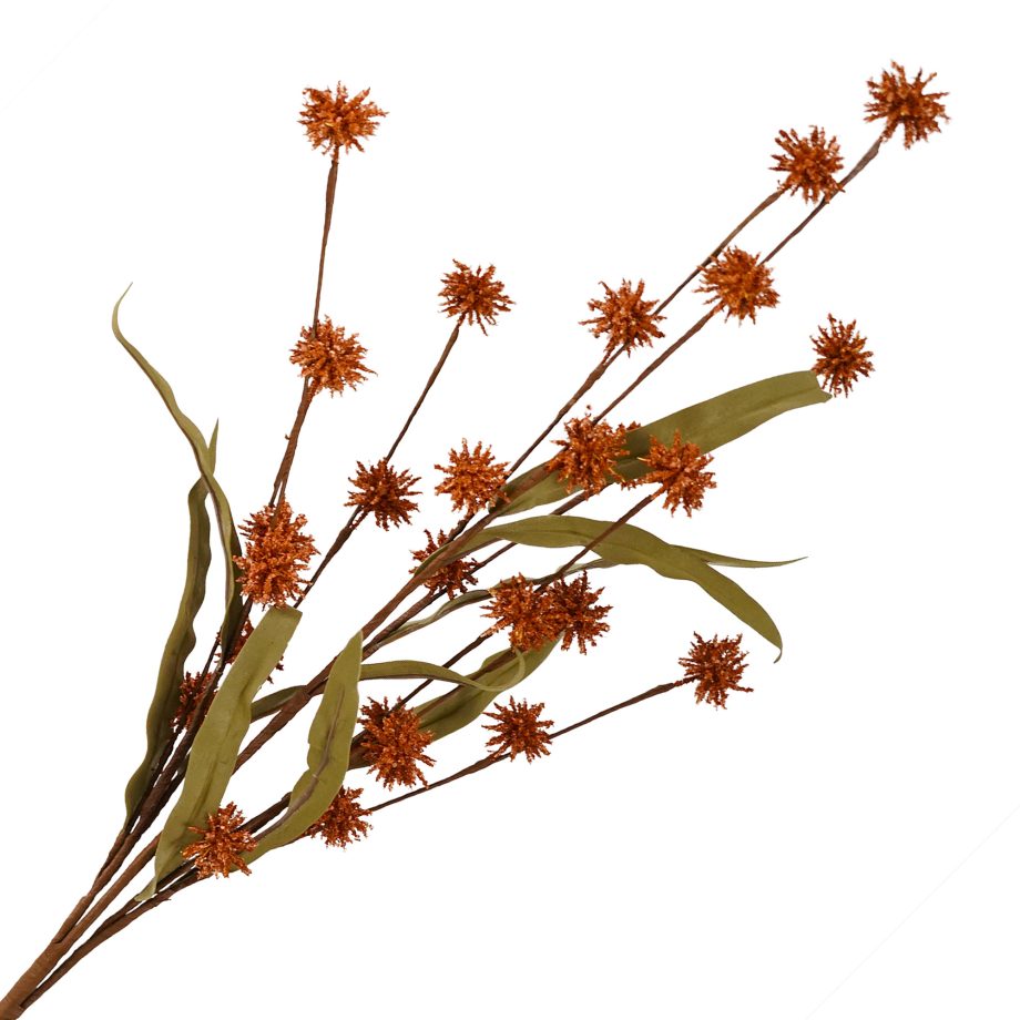 Orange Sanicula Floral 29.5"