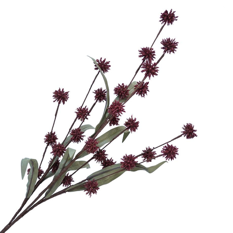 Dark Red Sanicula Floral 29.5"