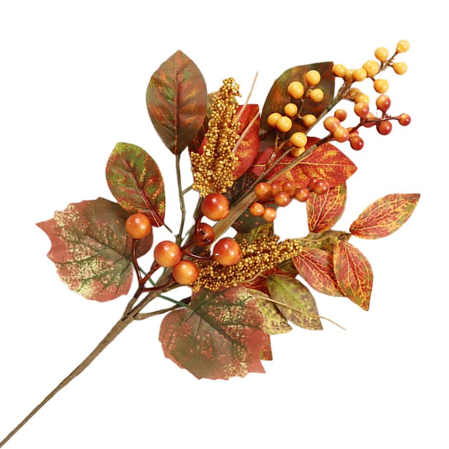 Sorgum & Berries Spray 18"
