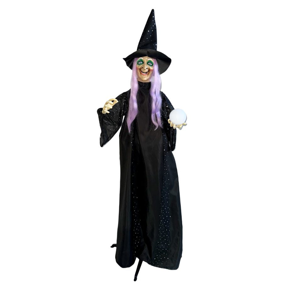 Animated Standing Witch 72"
