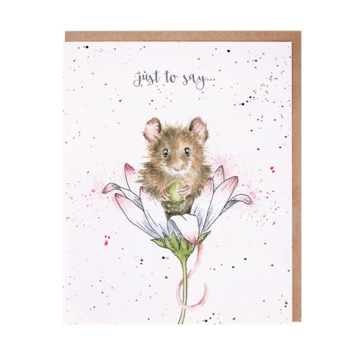 Mouse Wishes Just For You Single Card