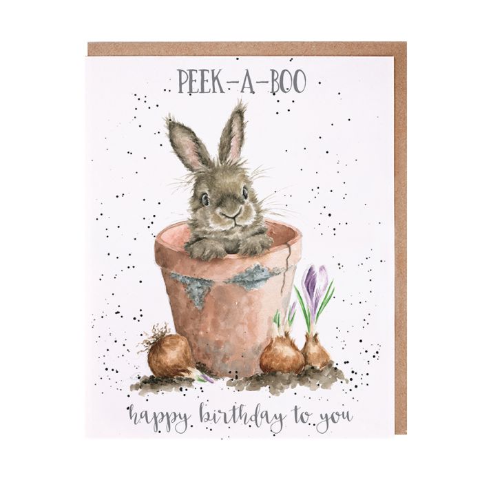 Peek-a-boo Birthday Single Card